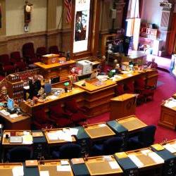 Inside Colorado State Legislature - Senate Chamber
